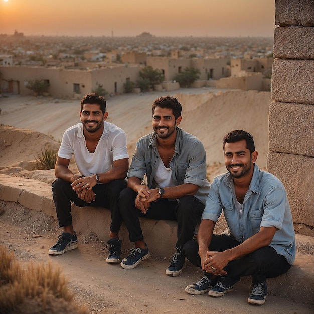 Photo les gars d'égypte.