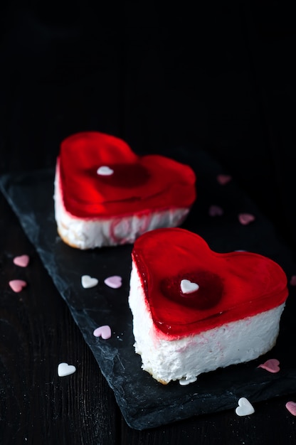 Gâteau d&#39;anniversaire pour la Saint Valentin