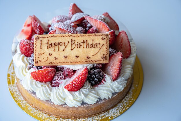 Gâteau d'anniversaire qui a fière allure sur Instagram
