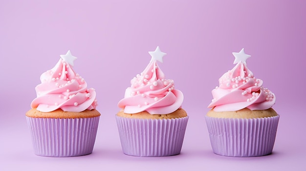 Un gâteau d'anniversaire sur la table contre des lumières floues Espace pour le texte