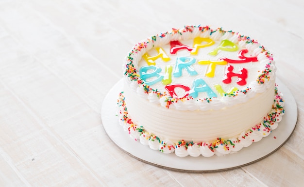 gâteau d&#39;anniversaire