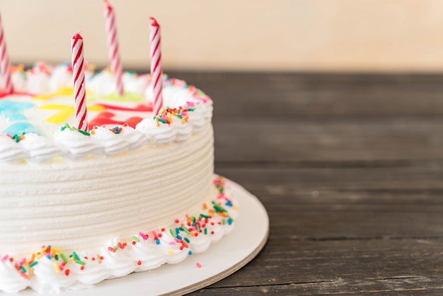 gâteau d&#39;anniversaire