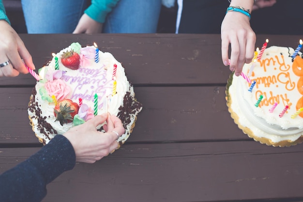 Gâteau d&#39;anniversaire