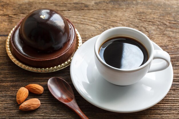 Gâteau au café et au chocolat