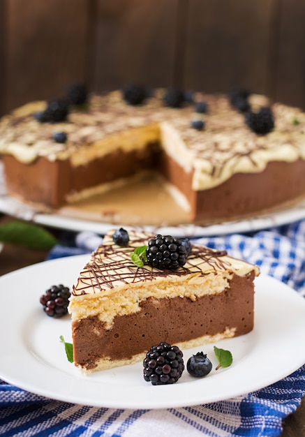 Gâteau au chocolat "Lait d'oiseau"