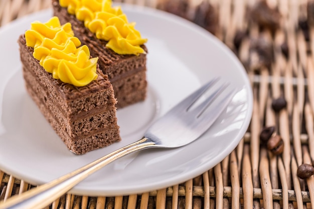 Gâteau au chocolat noir