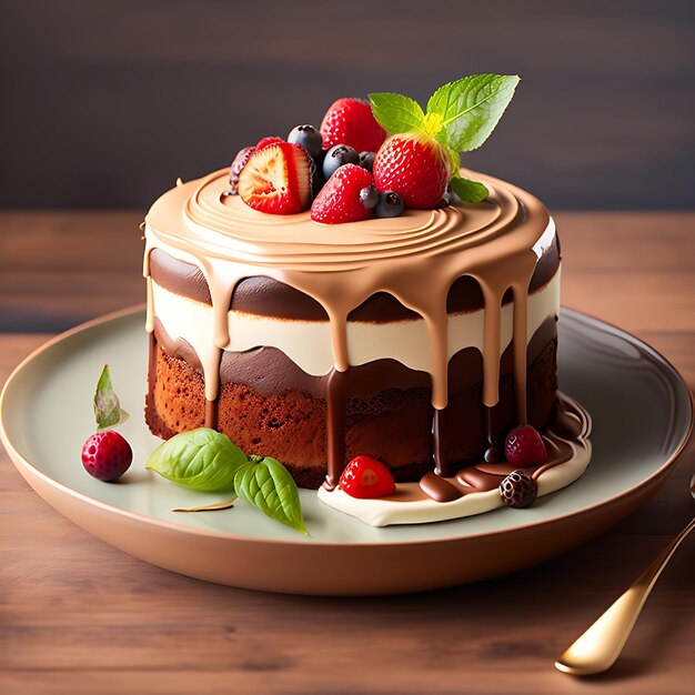 Gâteau au chocolat Tiramisu