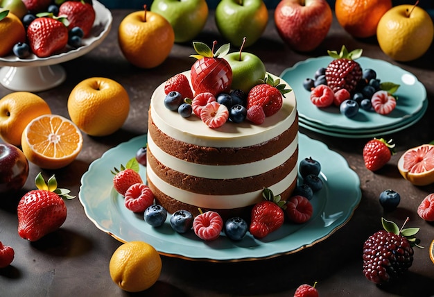 Le gâteau au chocolat