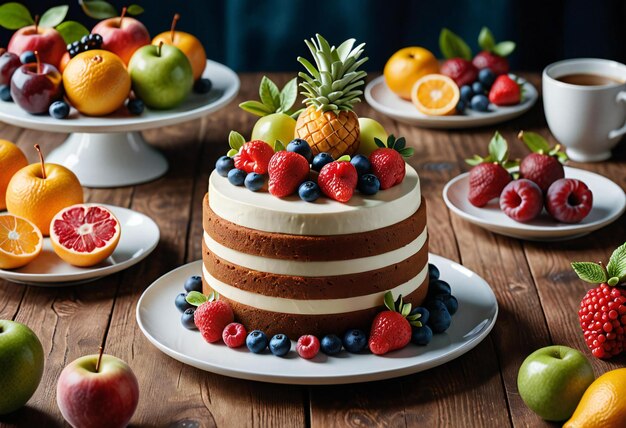 Le gâteau au chocolat