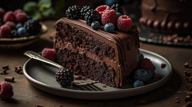 Gâteau au chocolat