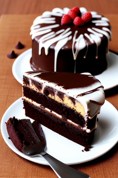 Le gâteau au chocolat