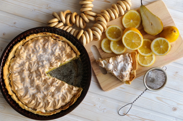 Gâteau Au Citron Fait Maison