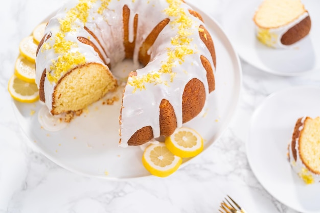 Gâteau au citron