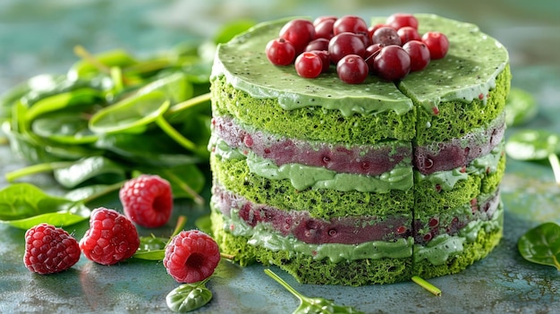 gâteau au fromage aux baies