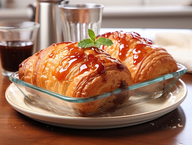 Un gâteau au pain croustillant pour la collation