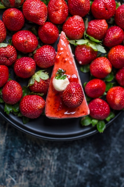 Gâteau aux fraises