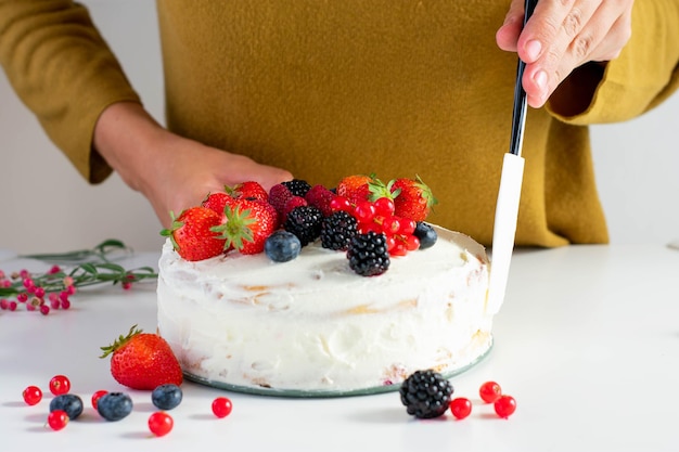 Gâteau aux fraises