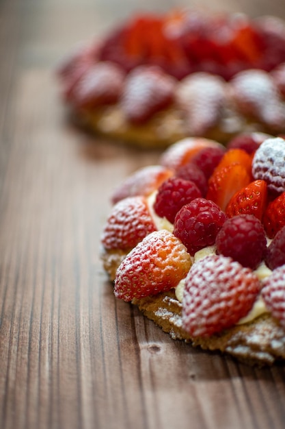 Gâteau aux fruits frais