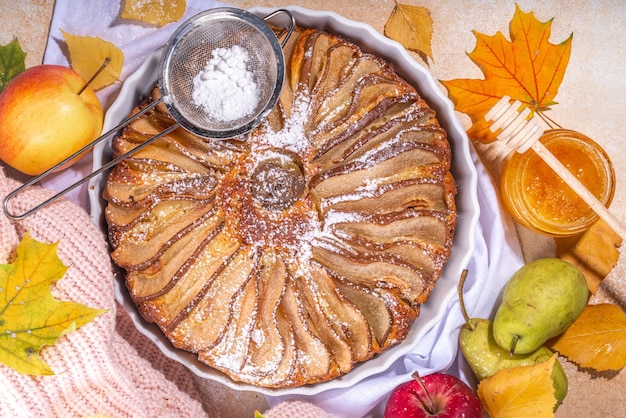 Gâteau aux poires maison