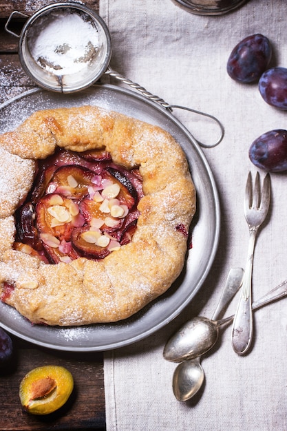 Gâteau aux prunes