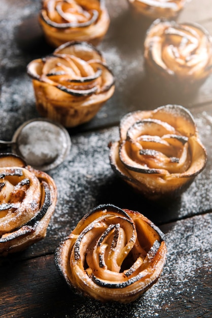 Le gâteau aux roses