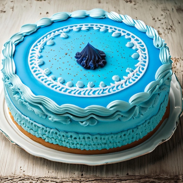 Gâteau Bleu