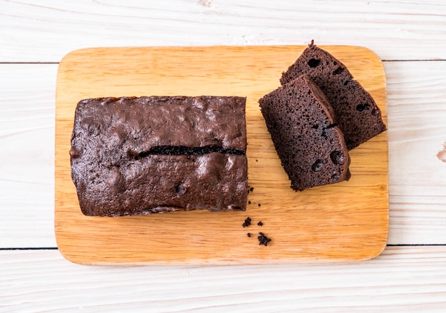 gâteau brownie au chocolat