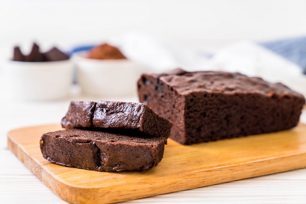 gâteau brownie au chocolat