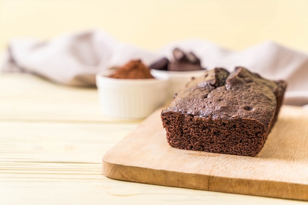 gâteau brownie au chocolat