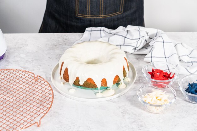 Gâteau Bundt du 4 juillet