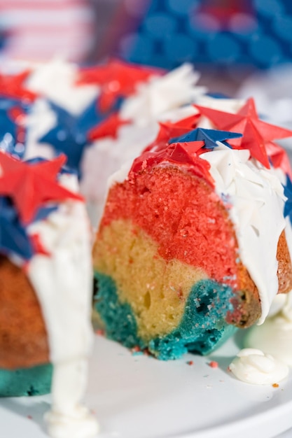 Gâteau Bundt du 4 juillet