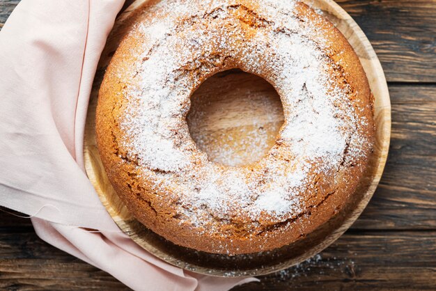 Gâteau Bundt fait maison