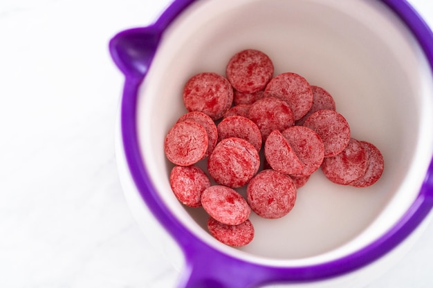 Gâteau Bundt de velours rouge