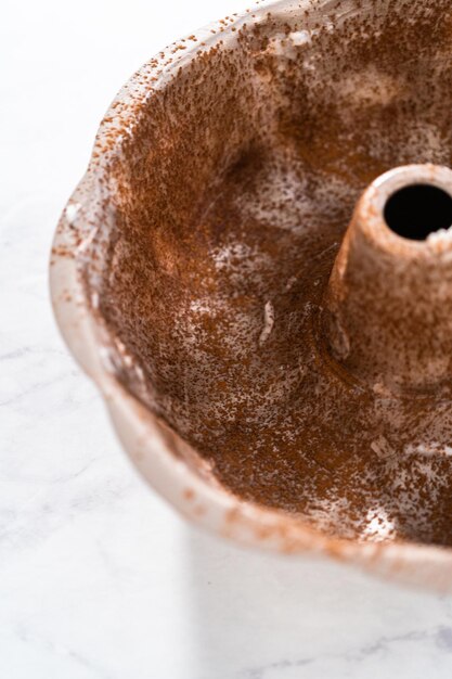 Gâteau Bundt de velours rouge