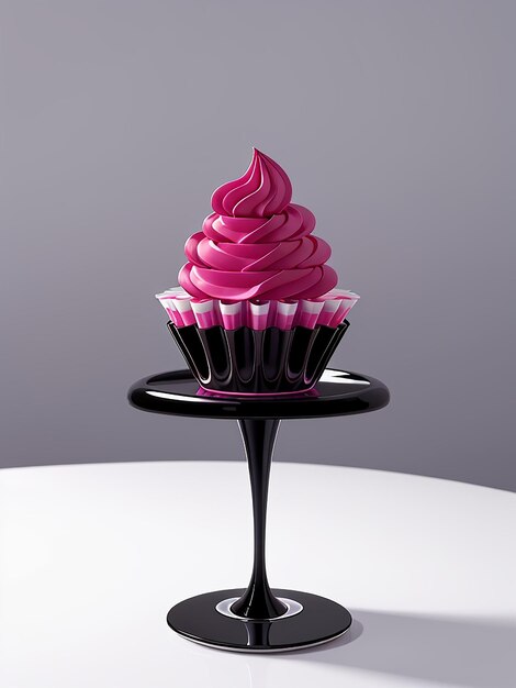 Photo un gâteau céleste avec des bonbons de gelée sur une table