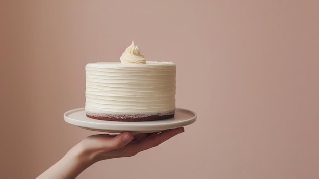 gâteau de fête blanc