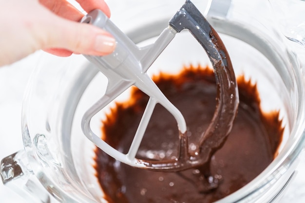 Gâteau à la ganache au chocolat