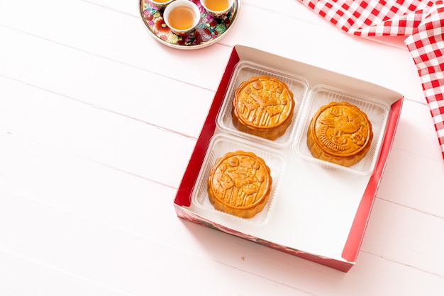 Gâteau de lune chinois pour le festival d'automne chinois