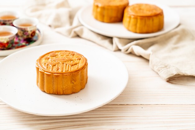 Gâteau de lune chinois pour le festival chinois de la mi-automne