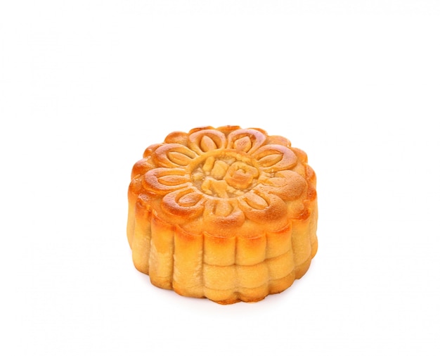 Gâteau de lune isolé