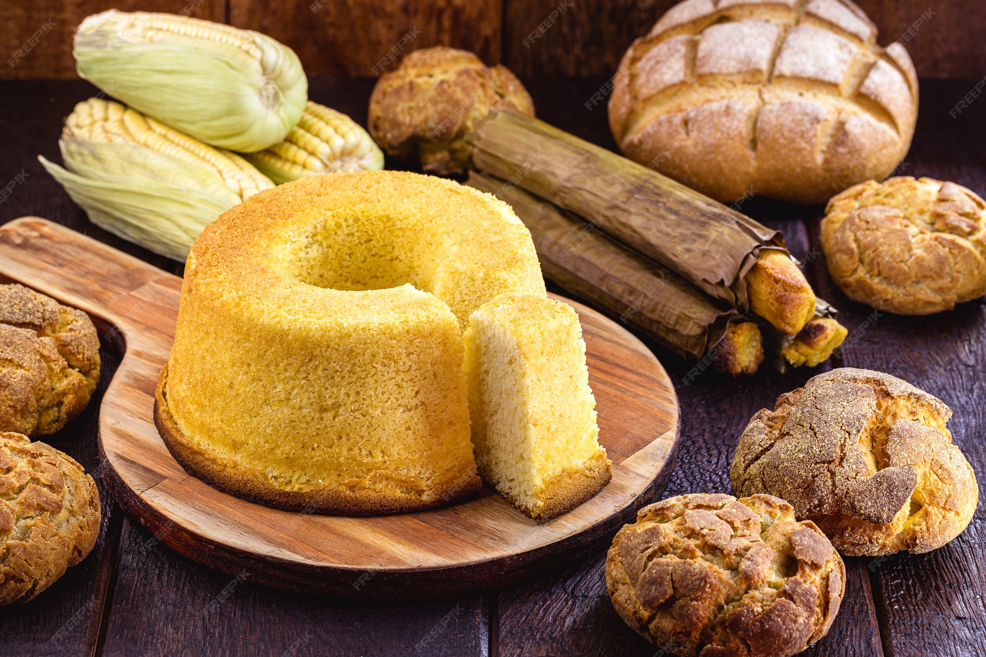 Gateau au mais bresilien