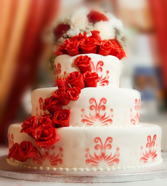 Photo gâteau de mariage