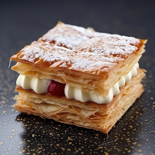 gâteau à mille feuilles