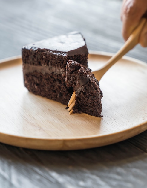 gâteau moelleux au chocolat