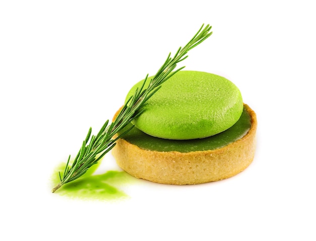 Gâteau mousse verte à la crème de pistache