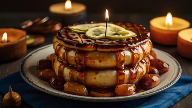 Gâteau de Noël dans l'intérieur de Noël