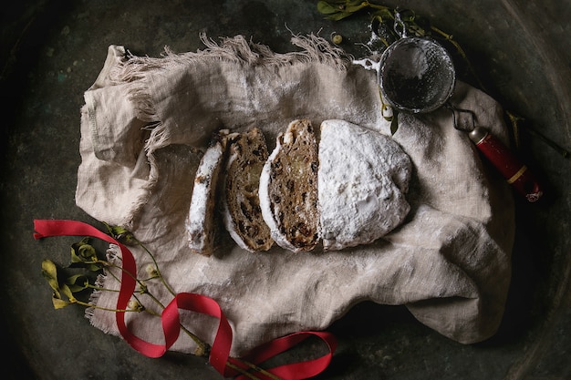 Gâteau de noël stollen