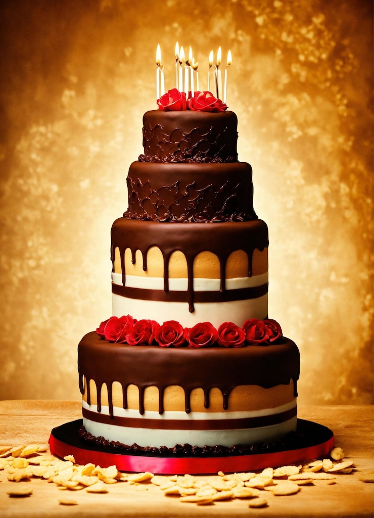Photo un gâteau de noël
