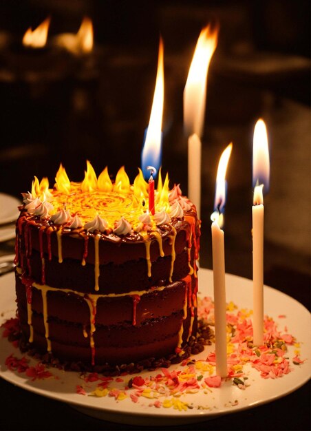 Photo un gâteau de noël