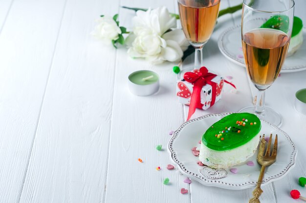 Gâteau Ombre Rose pour les vacances